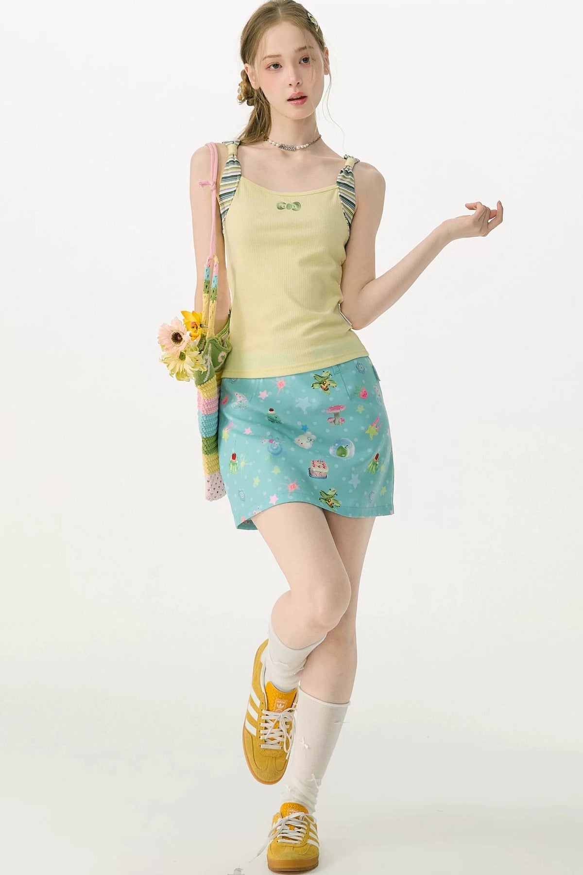 Fairy Tale Forest Bodycon Skirt