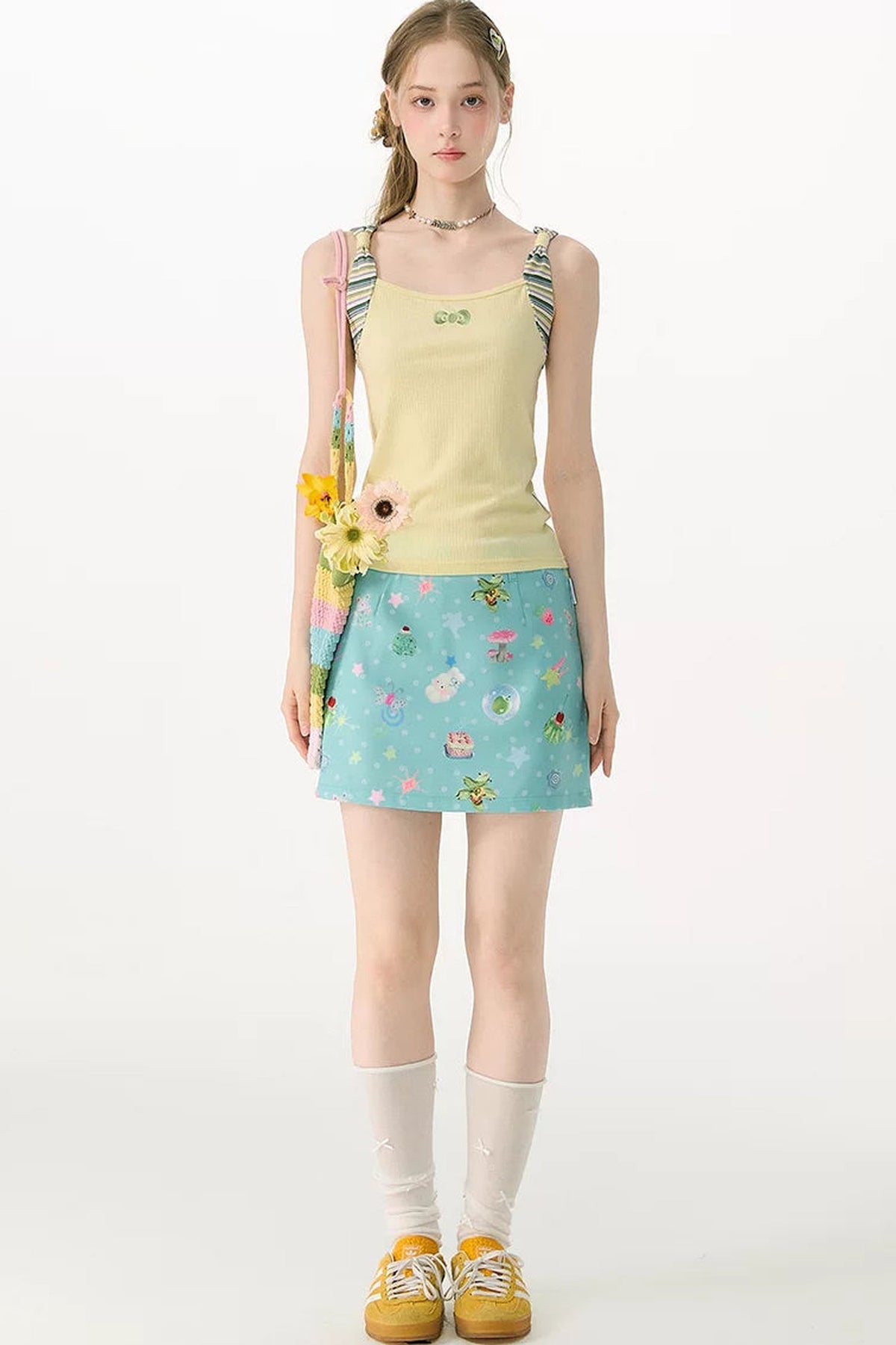Fairy Tale Forest Bodycon Skirt