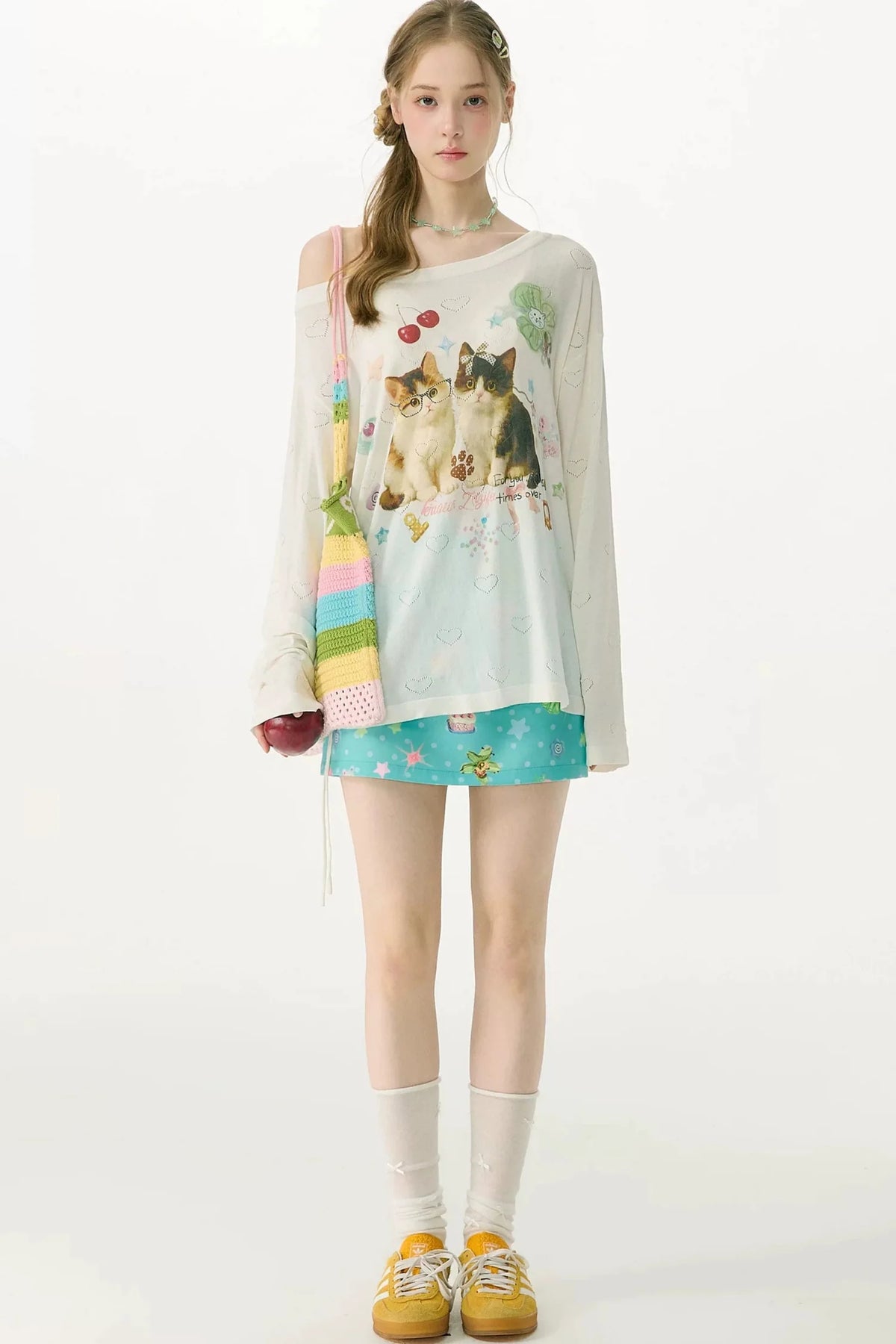 Fairy Tale Forest Bodycon Skirt