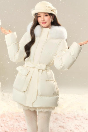 Fairy Woolen Lace Skirt