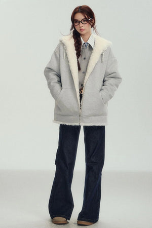 Fake Layered Shirt Sweater