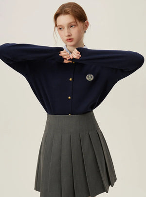Fake Two-Piece Knitwear Top