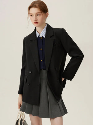 Fake Two-Piece Knitwear Top