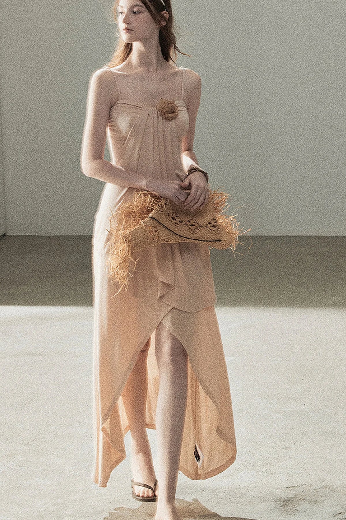 Falls on the Petals Floral Dress