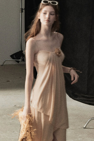 Falls on the Petals Floral Dress