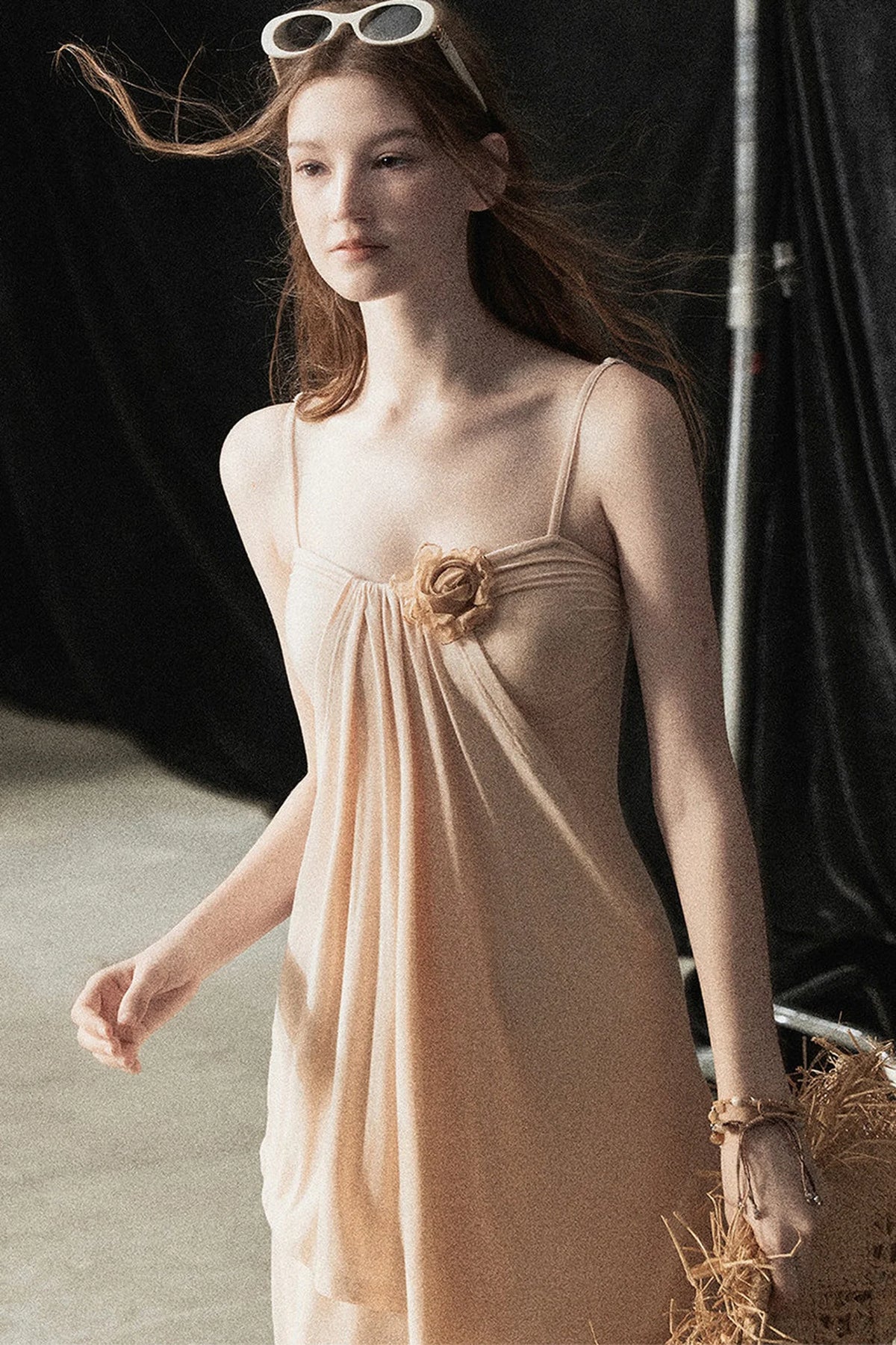 Falls on the Petals Floral Dress