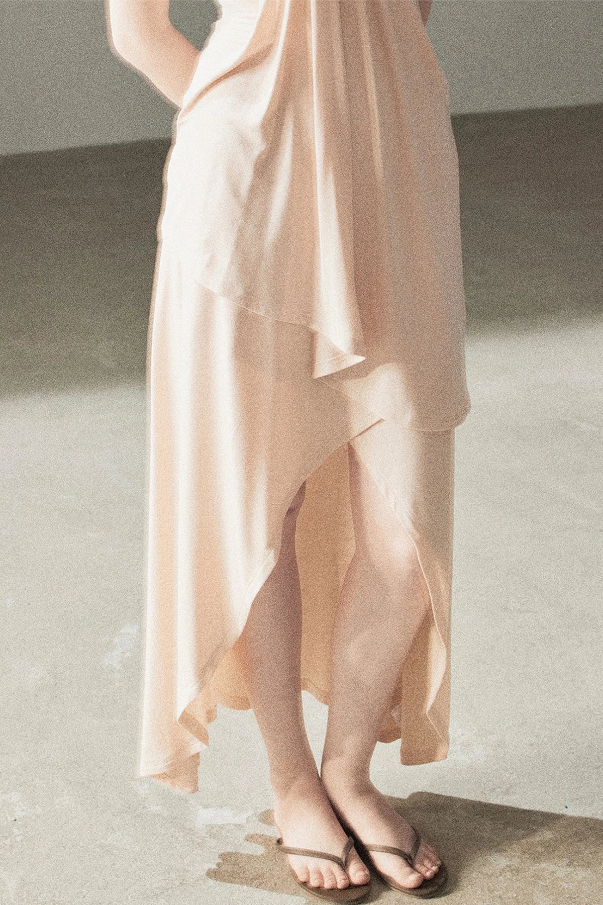 Falls on the Petals Floral Dress