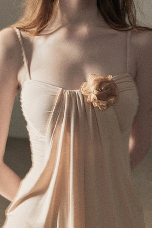 Falls on the Petals Floral Dress