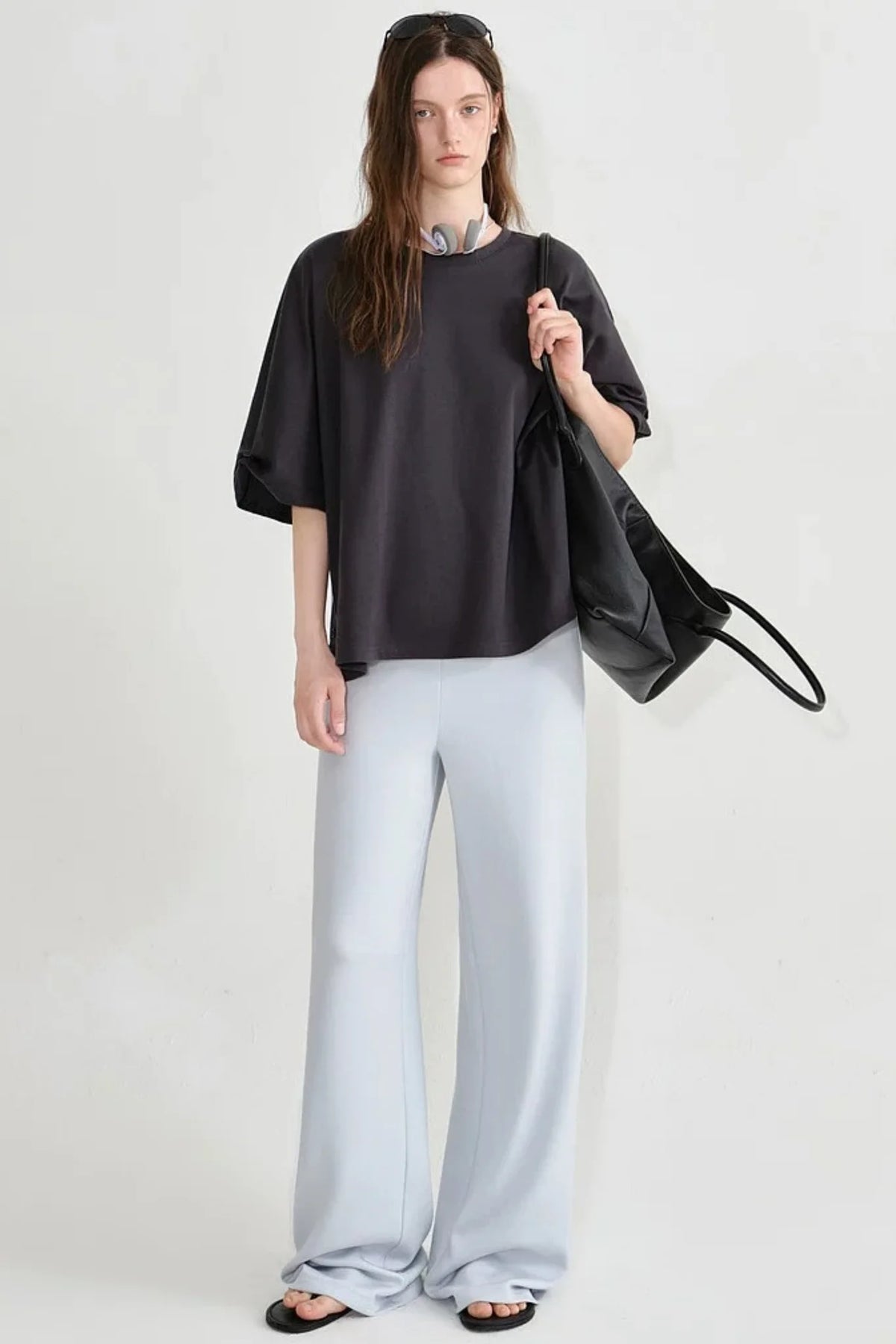 Fano Cotton Hollow-Out T-Shirt