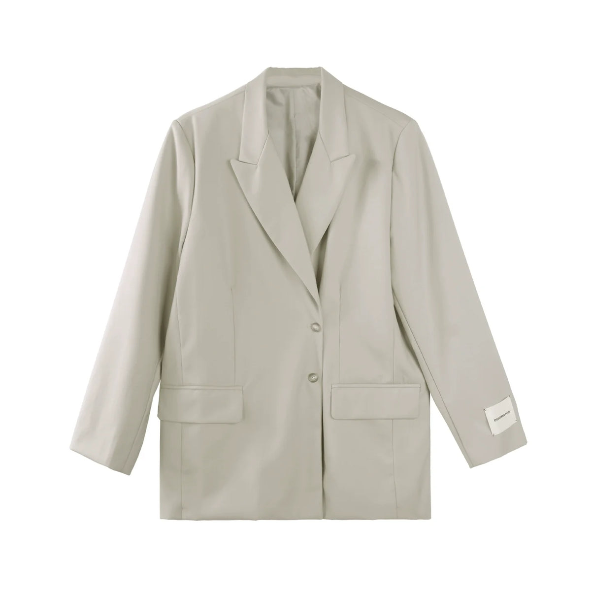 Fashionable Layered Suit Jacket Set-Up