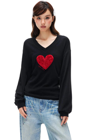 Faux Fur Off-Shoulder Top