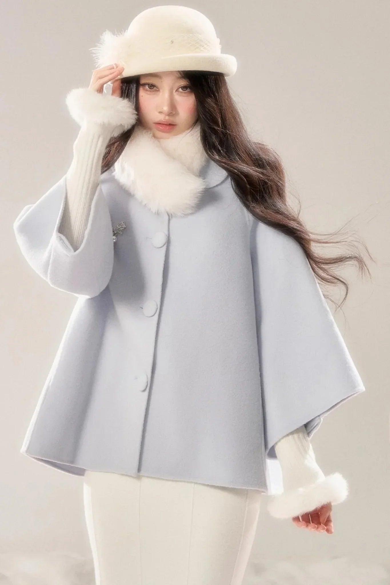Feather Wool Felt Hat
