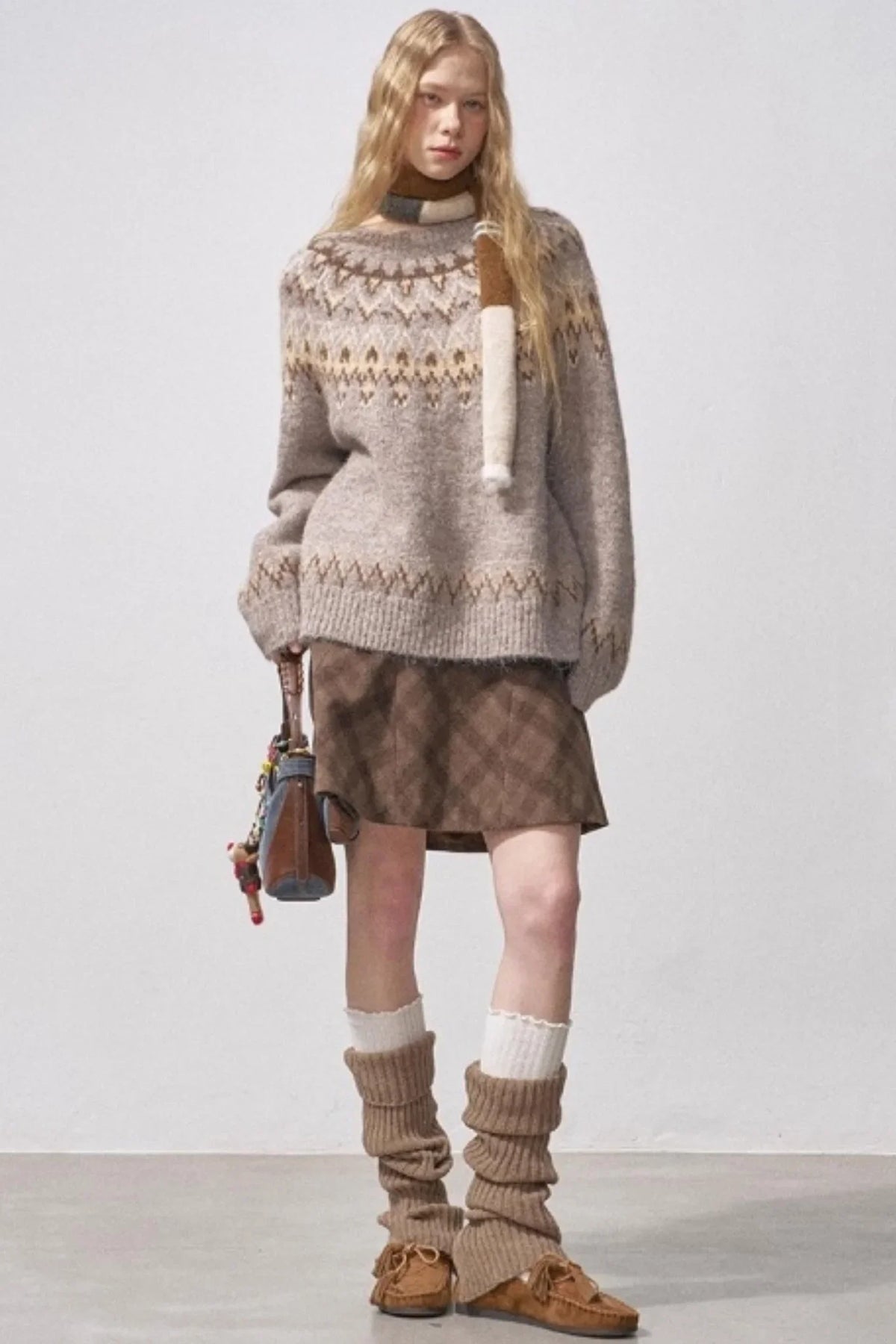 Festive Fair Isle Sweater