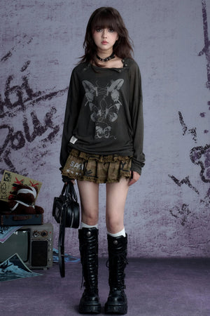 Fighting Spirit Butterfly Top