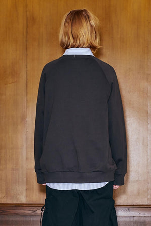 Fireworks Ambience Draped Sweatshirt