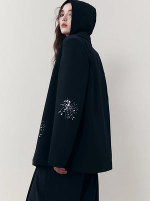 Fireworks Embroidered Genesis Suit And Pants Set