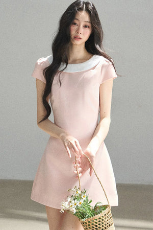 First Blooming Satin Dress
