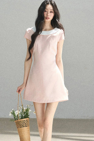 First Blooming Satin Dress