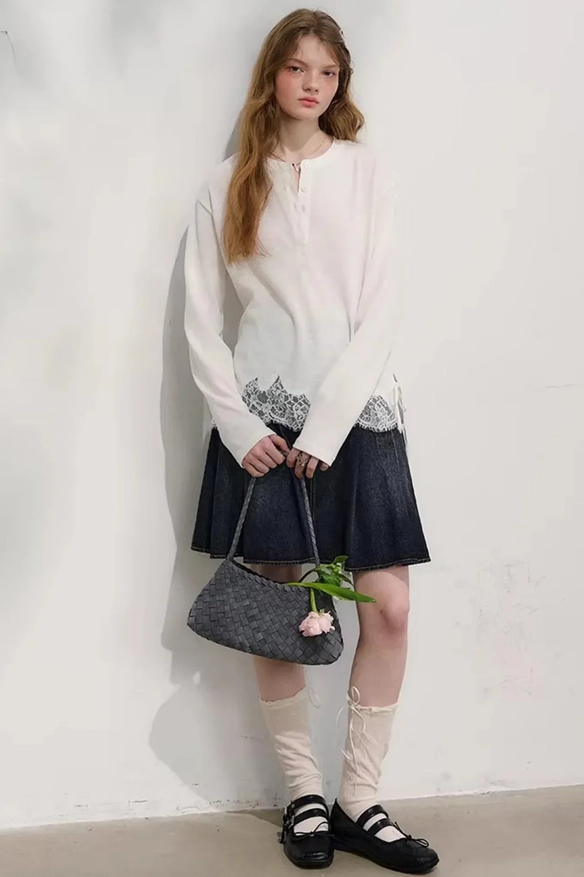 First Love Denim Skirt Set-Up