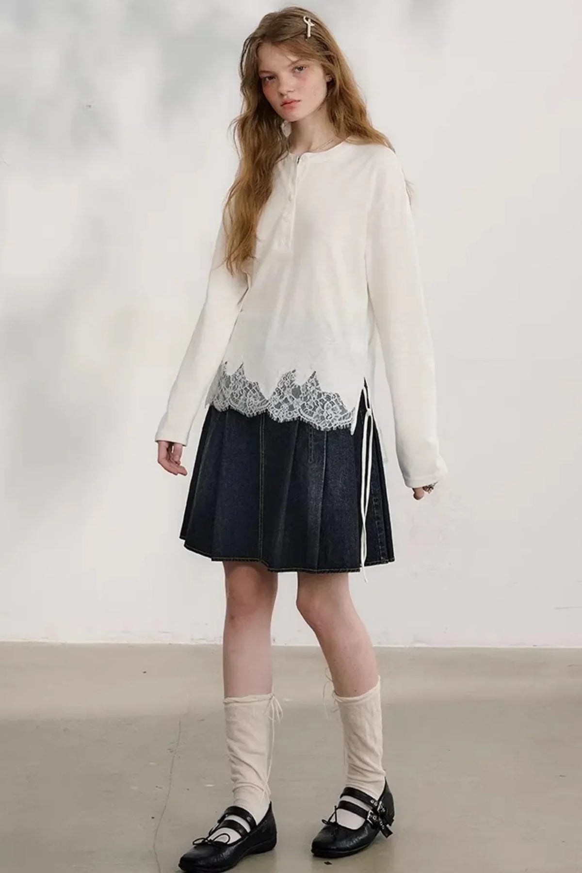 First Love Denim Skirt Set-Up