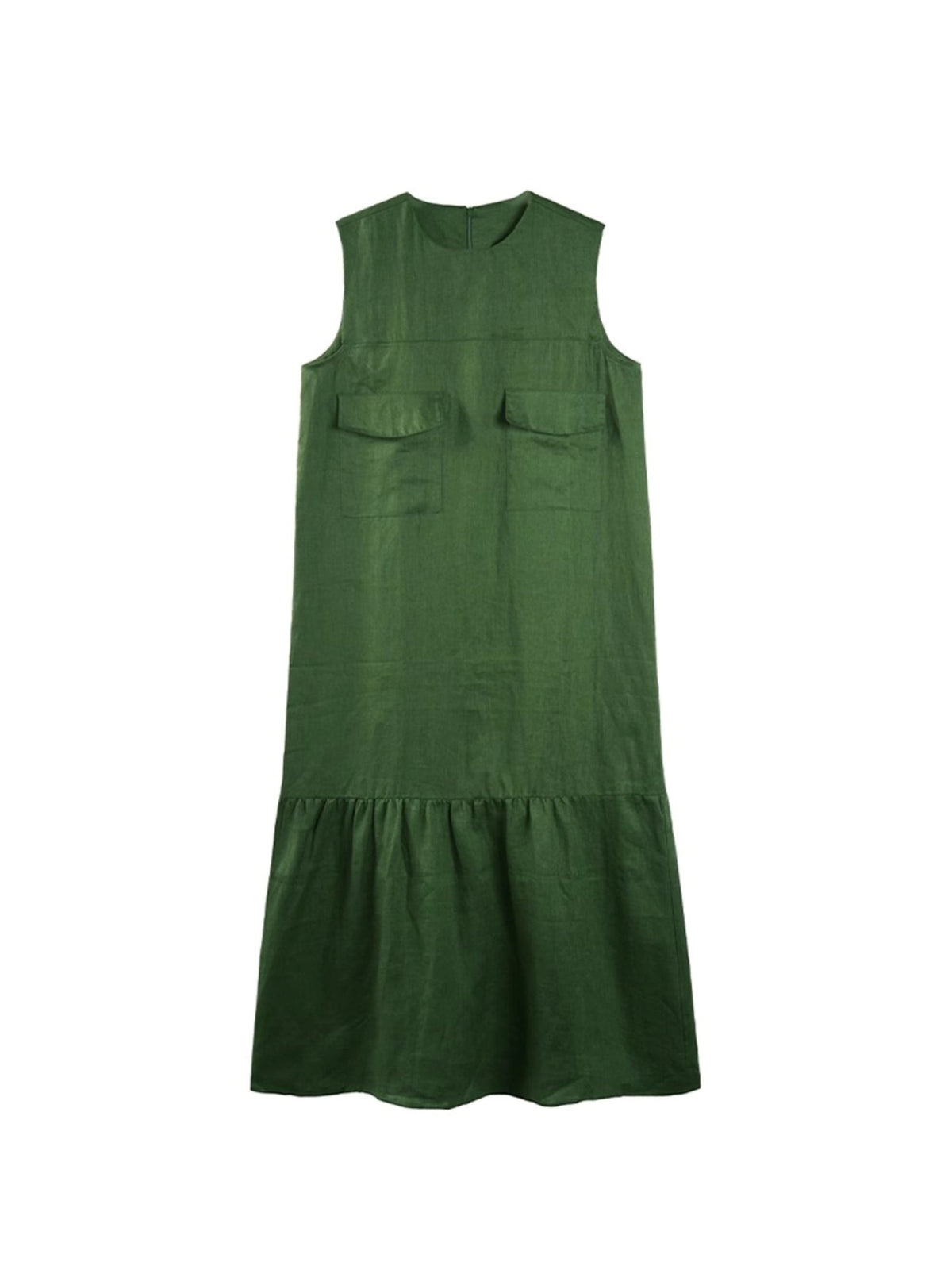 Flare Hem Maxi Dress