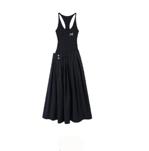 Flattering Layered Maxi Dress