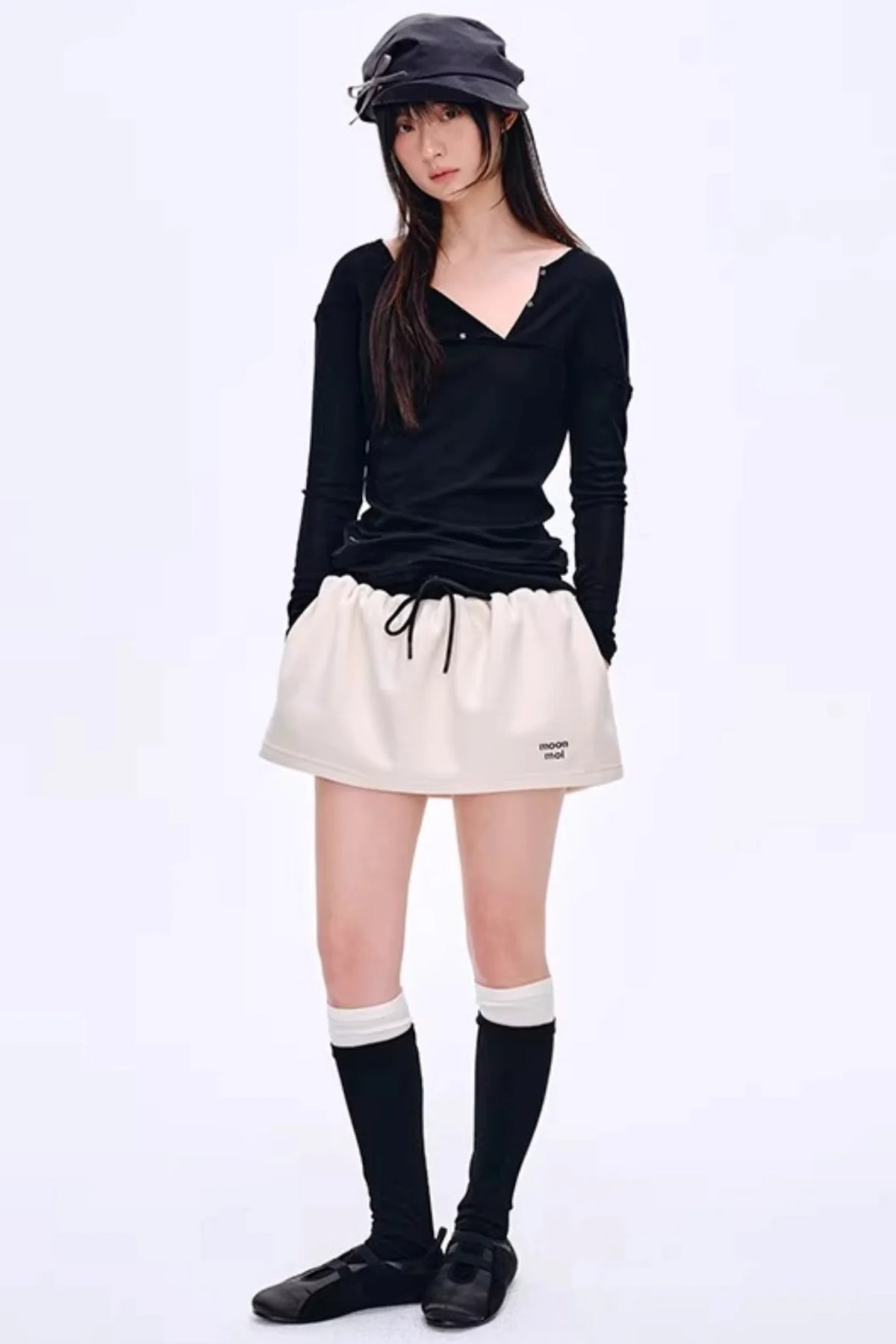 Fleece-Lined Waist-Cinching Vest Set-Up