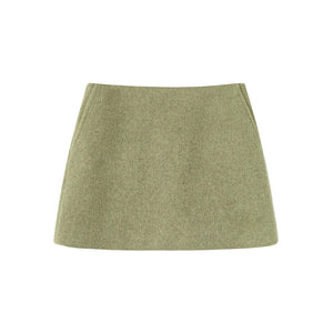Flight Diary Woolen Jacket & Skirt Set-Up