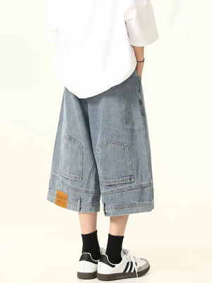 Flip Denim Shorts Pants