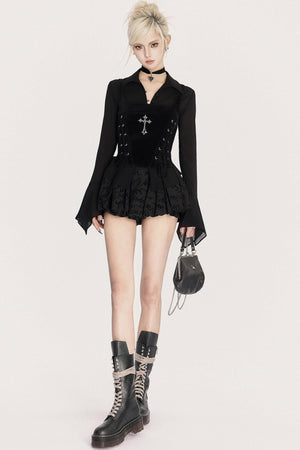 Floating Reverie Chiffon Cardigan