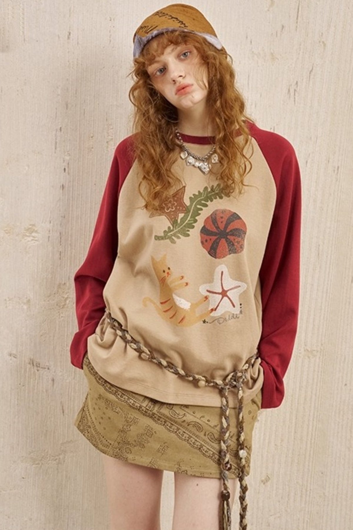 Floating Sleeve Top