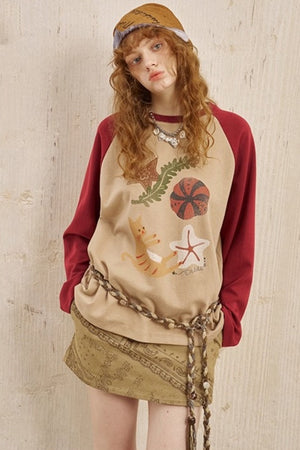 Floating Sleeve Top