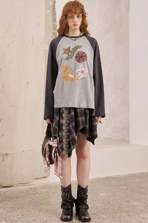 Floating Sleeve Top