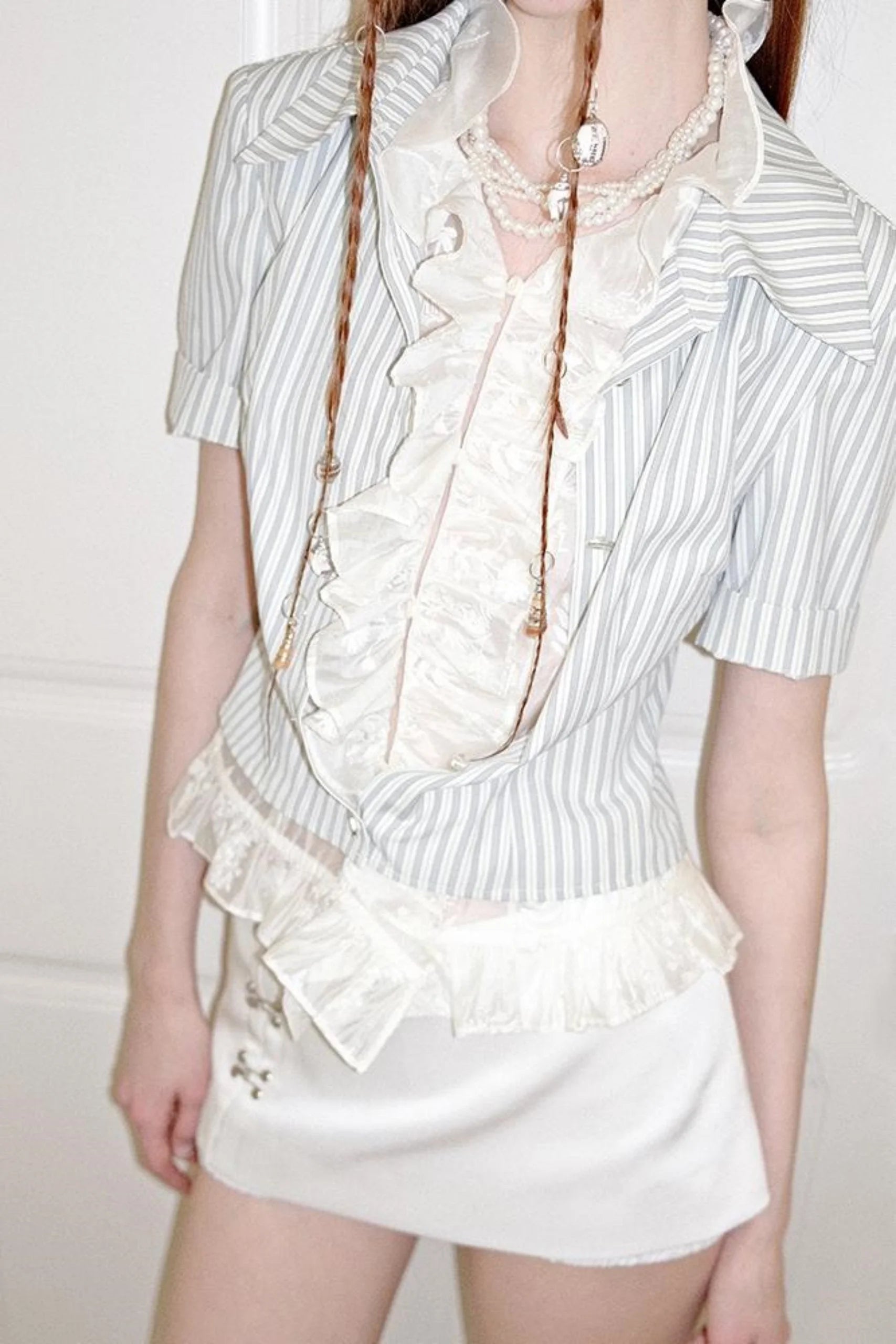 Floating Striped Blouse
