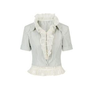 Floating Striped Blouse
