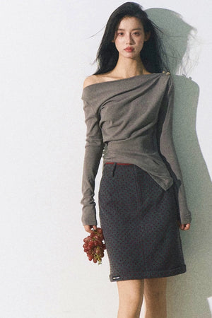 Flocked Commuter Classic Skirt
