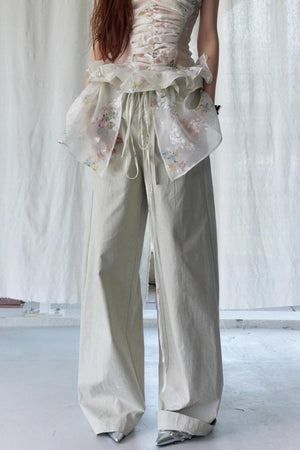 Floral Batik Pants