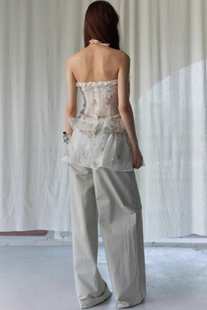 Floral Batik Pants