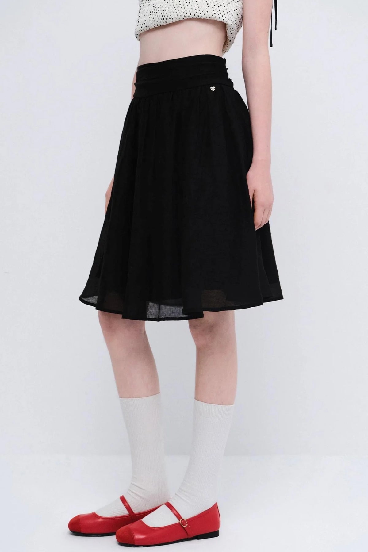 Floral Breeze A-Line Skirt