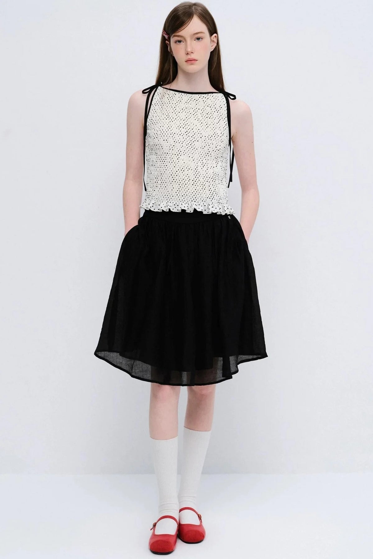 Floral Breeze A-Line Skirt