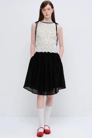 Floral Breeze A-Line Skirt