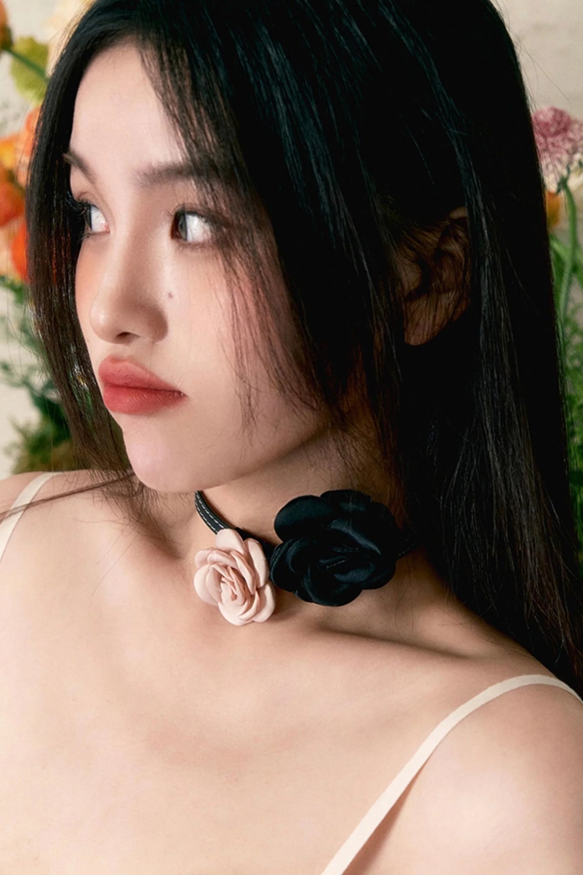 Floral Choker Necklace