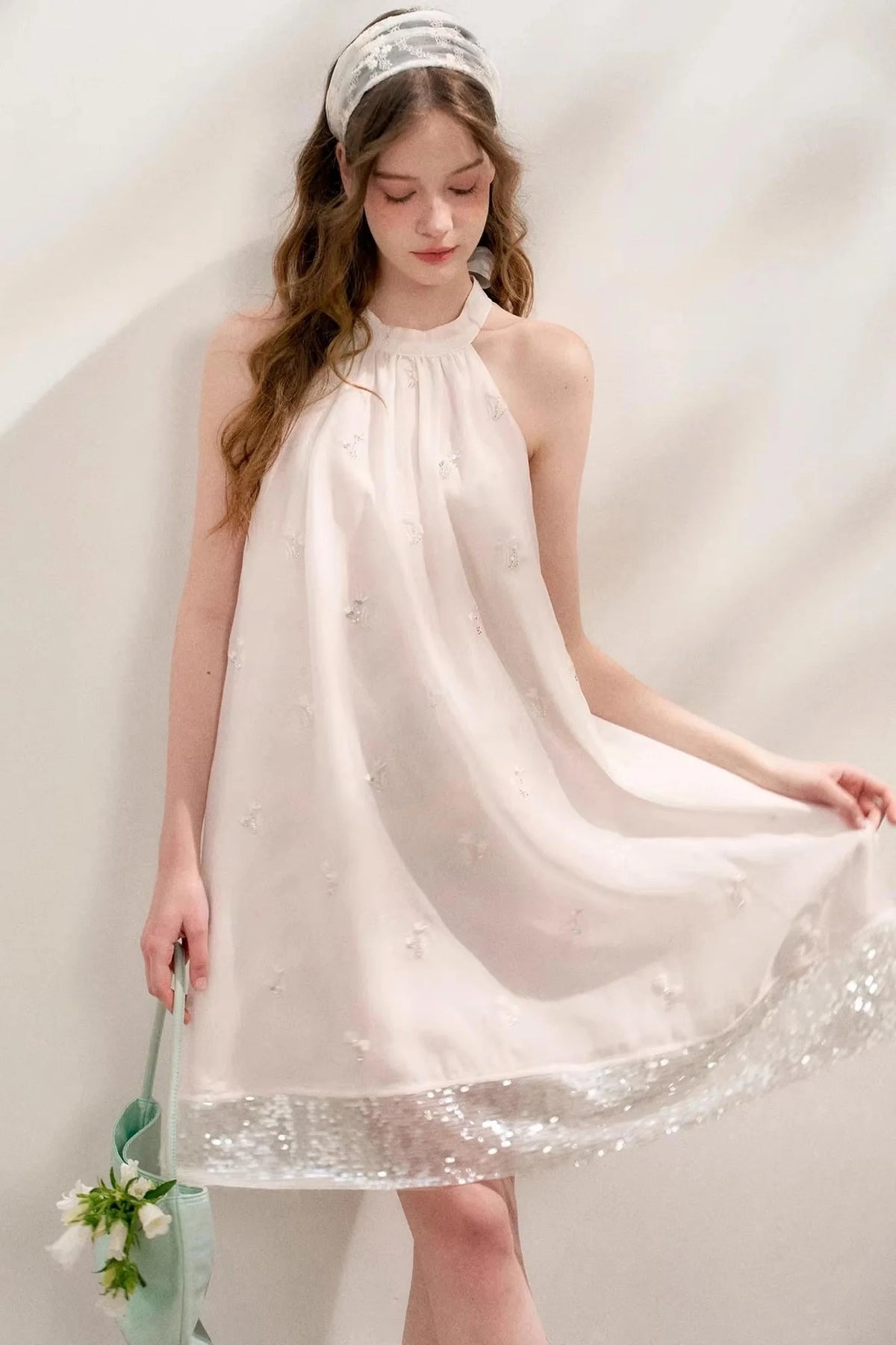Floral Halter Dress