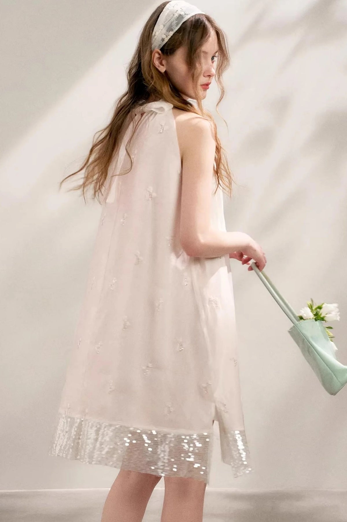 Floral Halter Dress