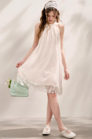 Floral Halter Dress