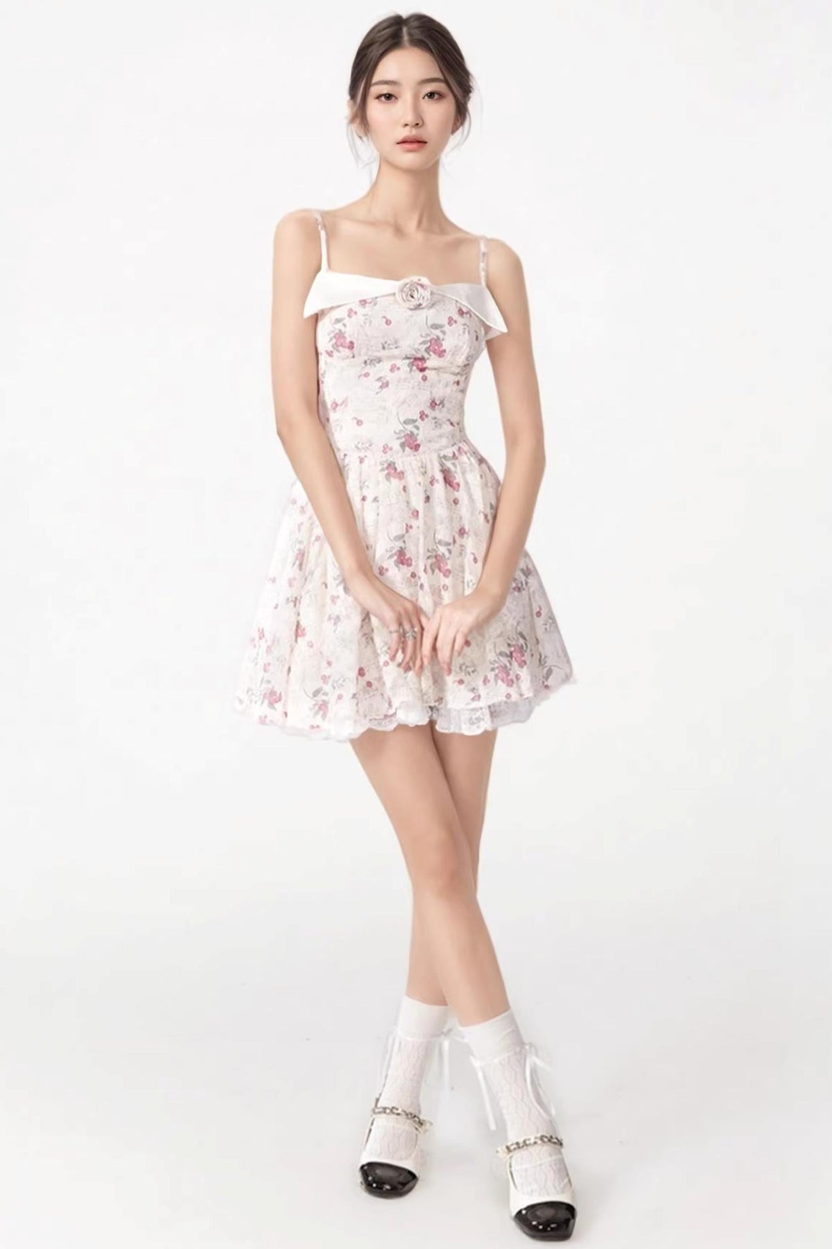 Floral Halter Dress