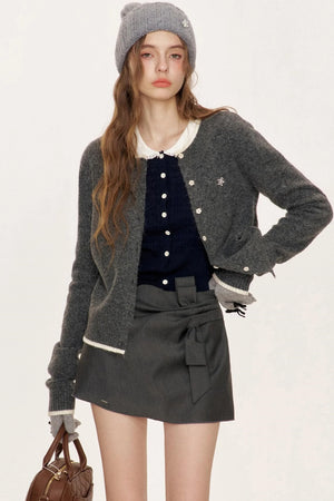 Floral Knit Cardigan