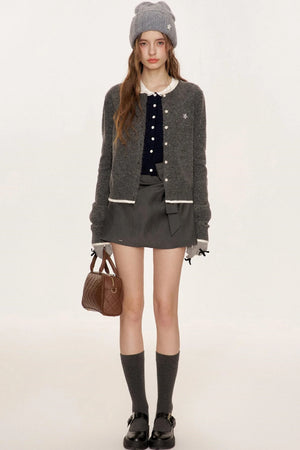 Floral Knit Cardigan