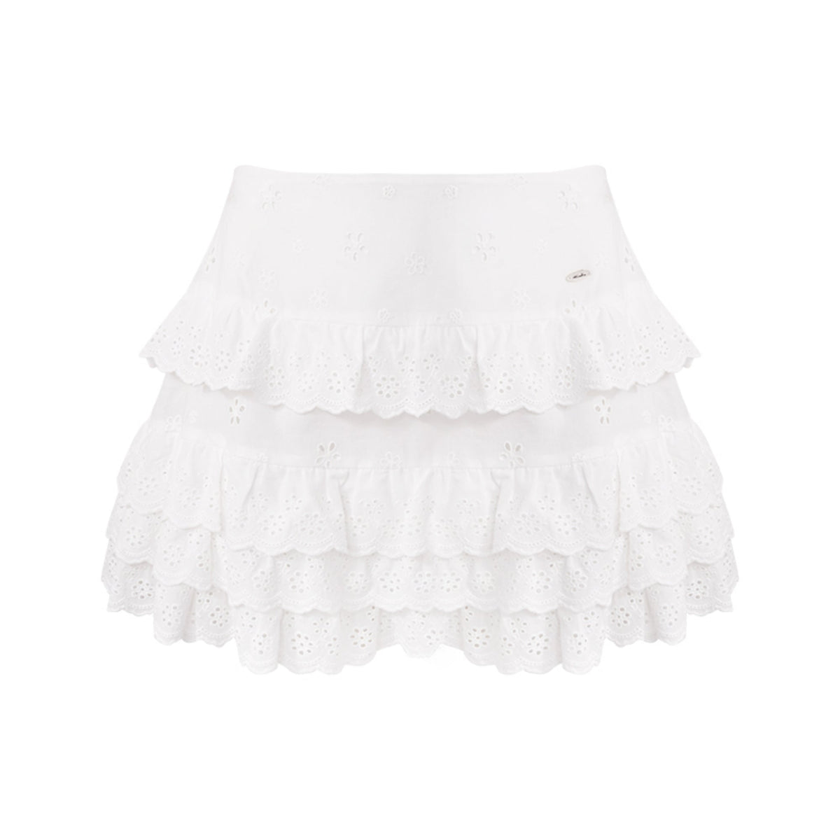 Floral Lace Cake Skirt