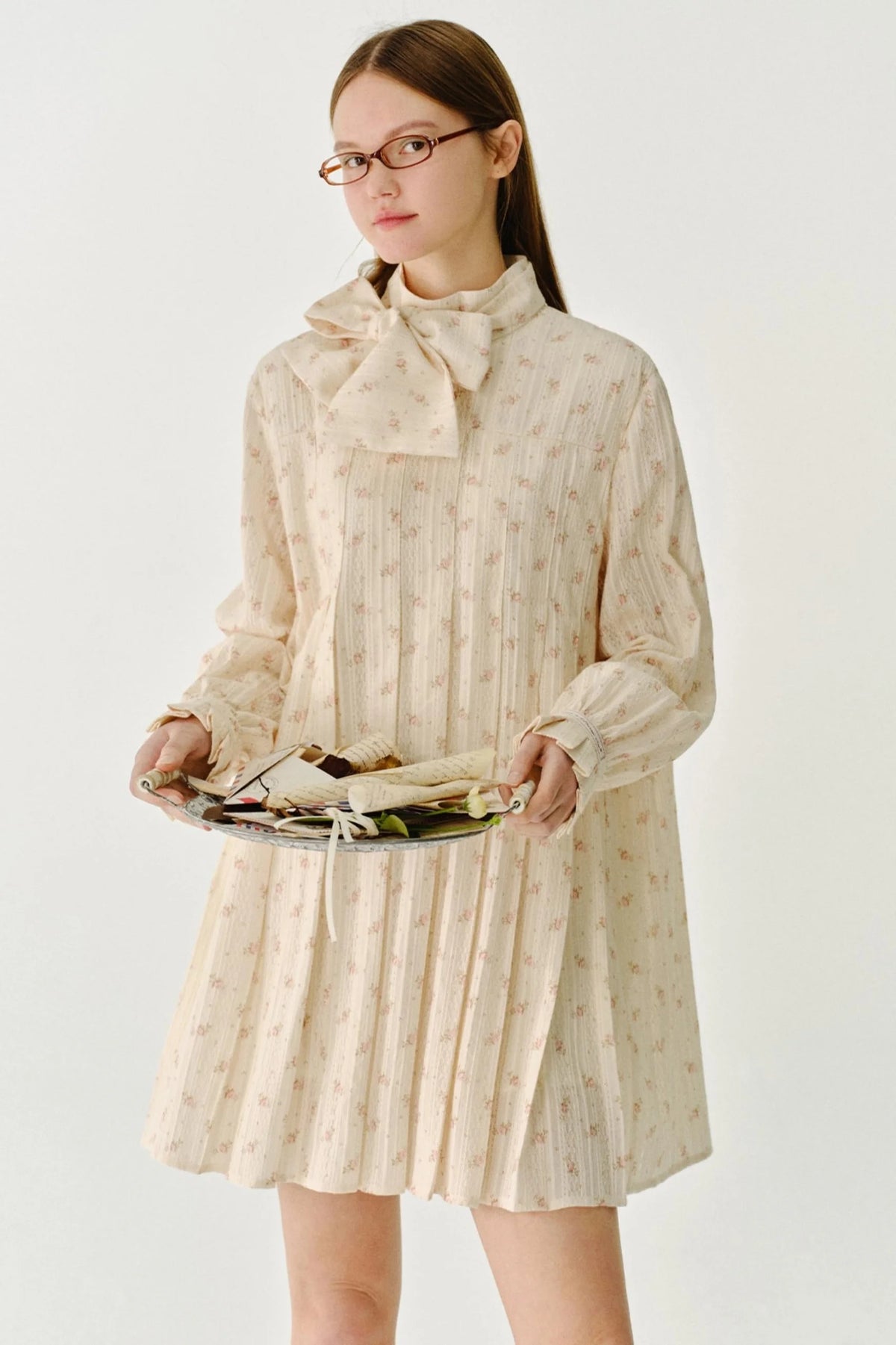 Floral Long Sleeve Dress